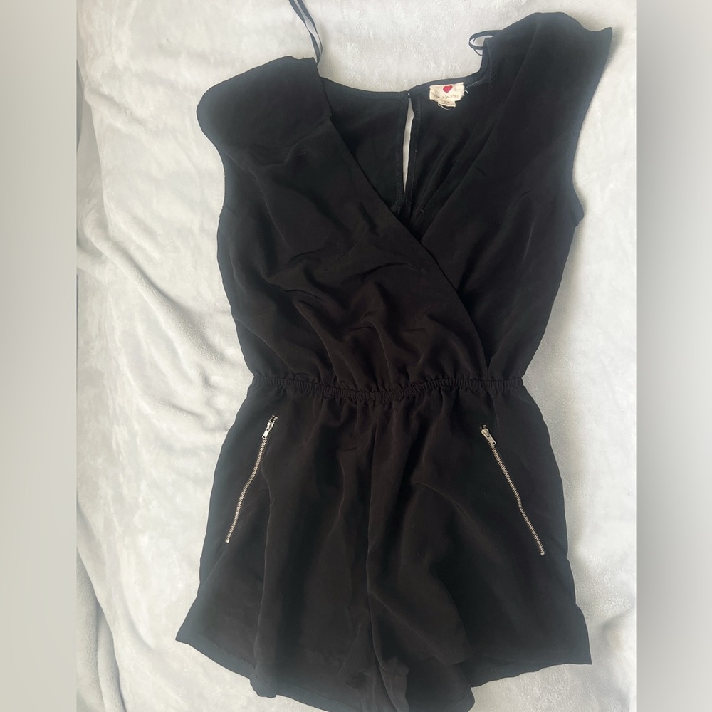 Romper in black